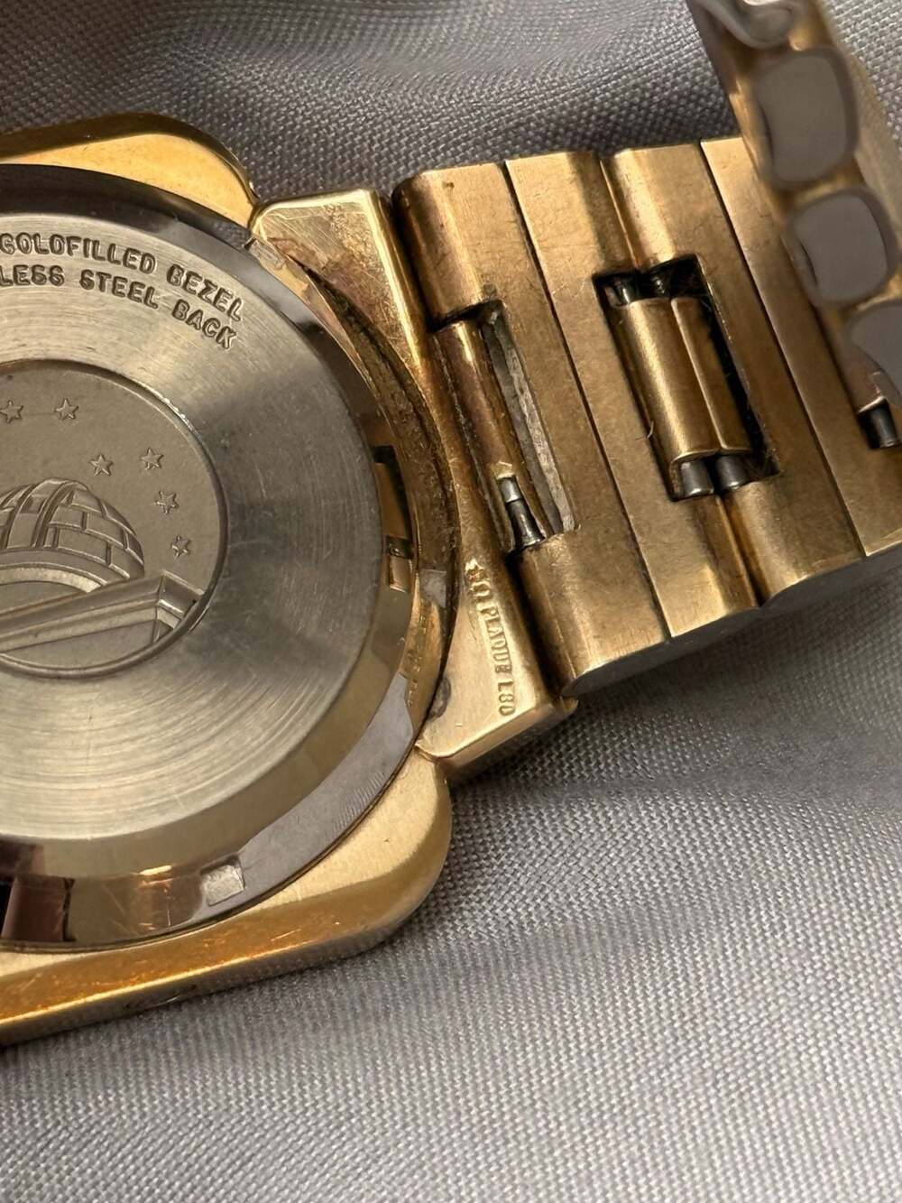 Vintage Omega Constellation Time Computer I LED Watch 14K Gold Filled - Picture 12 of 13